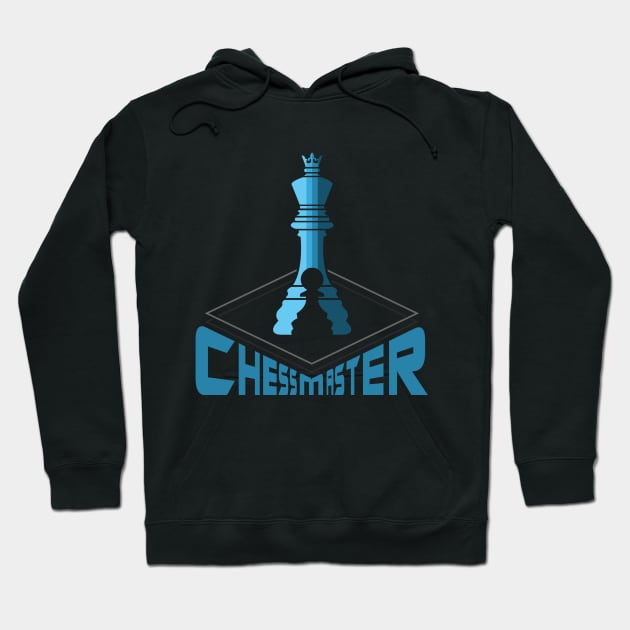 Beat Chess King with Pawn Hoodie by Markus Schnabel